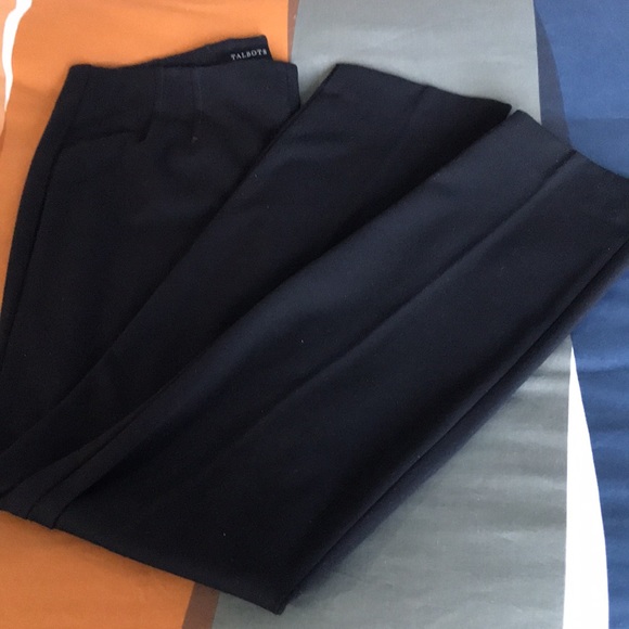 Talbots black slim fitting pants - Picture 9 of 11